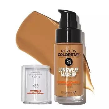 Жидкая тональная основа Revlon ColorStay для комбинированной и жирной кожи SPF 15, медово-бежевый, 1,0 унции