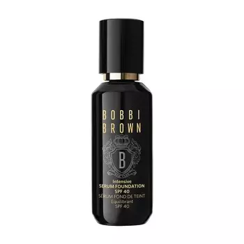 Жидкая тональная основа с SPF40 mini size heroes intensive serum foundation spf 40 Bobbi Brown, цвет warm beige, 13 мл