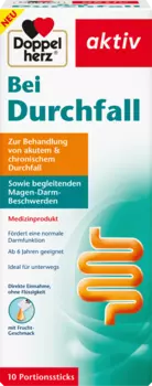 Жидкие палочки от диареи 10 шт. по 150 г. Doppelherz