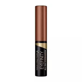 Жидкие тени для век – 04 Teasing Bronze, 2 мл Max Factor, Eyefinity All Day, коричневый