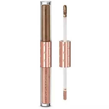 Жидкие тени для век Naj Oleari Duo 03 Коричневый и бронзовый