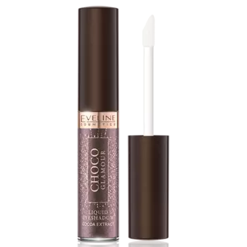 Жидкие тени для век с блестящим финишем 06 Eveline Cosmetics Choco Glamour, 6,5 мл