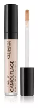 Жидкий корректор Catrice Liquid Camouflage High Coverage Concealer, оттенок 010 Porcellain 5 мл