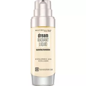 Жидкий макияж Dream Radiant № 03 True Ivory Maybelline New York, 30 ml