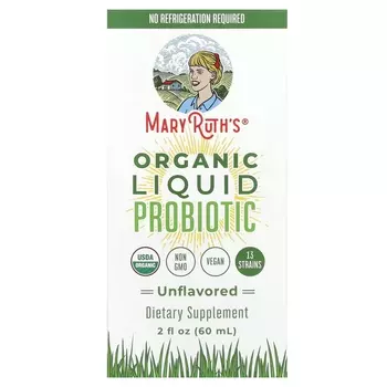 Жидкий пробиотик MaryRuth's органический, 60 мл