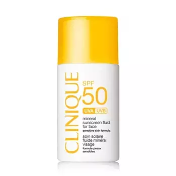 Жидкий солнцезащитный крем для лица Mineral Sunscreen Fluid For Face Spf50 Clinique, 30 ml