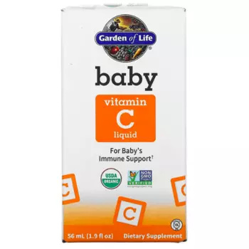 Жидкий витамин C для малышей Garden of Life 1250 мг, 56 мл