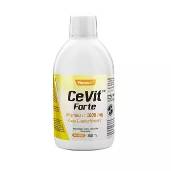 Жидкий витамин С Pharmovit Cevit Forte Witamina C 1000 Pyn, 500 мл