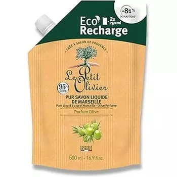 Жидкое марсельское мыло с ароматом оливы 500 мл Le Petit Olivier