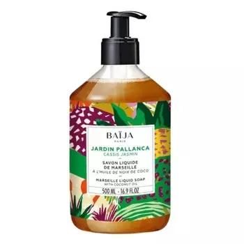 Жидкое мыло Baija Jardin Pallanca Cassis Jasmin Marseille 500 мл, Baija