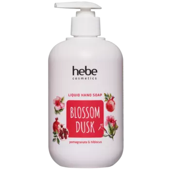 Жидкое мыло для рук, 500 мл Hebe Cosmetics Blossom dusk pomegranate&hibiscus