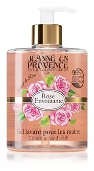 Жидкое мыло для рук Jeanne en Provence Rose Envotante