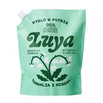 Жидкое мыло для рук «Луя, Ландыш и Миндаль Refill», 800 мл, Luya