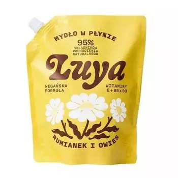 Жидкое мыло для рук «Луя, Ромашка и Овес Refill», 800 мл, Luya