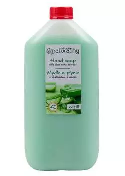 Жидкое мыло для рук с экстрактом алоэ Naturaphy 5л., Blux Cosmetics