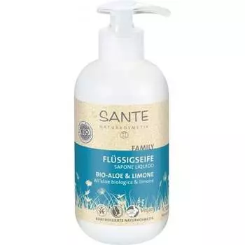 Жидкое мыло для рук с органическим алоэ и цитрусовыми, 500 мл Sante