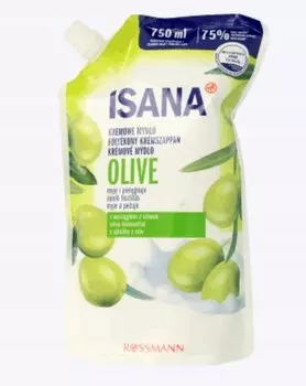 Жидкое мыло ISANA Оливковый наполнитель 750 мл