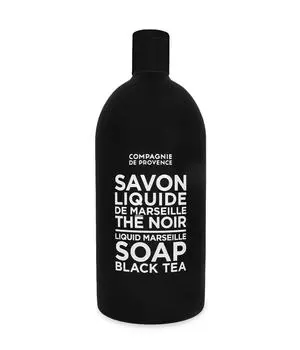 Жидкое мыло La Compagnie de Provence Black & White Black Tea Liquid Soap Marseille Refill, 1000 ml