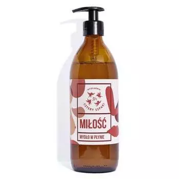 Жидкое мыло Love, 500 мл Mydlarnia Trzy Szpaki, Mydlarnia Cztery Szpaki