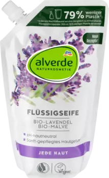 Жидкое мыло органическая лаванда органическая мальва NF 500 мл alverde NATURKOSMETIK
