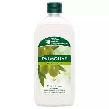 Жидкое мыло Palmolive Milk&Oliv ЗАПАС 750мл