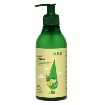 Жидкое мыло с алоэ YUMI Aloe Pineapple 300 мл
