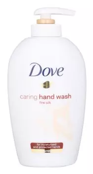 Жидкое мыло с дозатором Dove Silk Fine