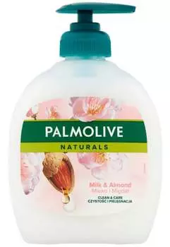 Жидкое мыло с дозатором с миндальным молочком, 300 мл Palmolive, Naturals