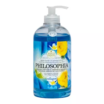 Жидкое мыло с коллагеном collagen liquid soap Nesti Dante, 500 мл