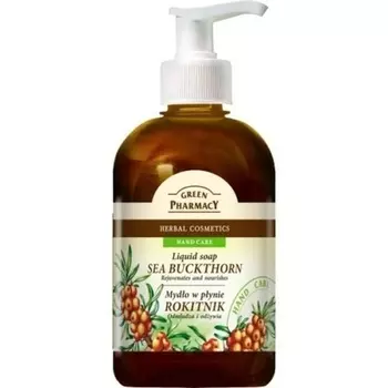 Жидкое мыло Sanddorn без парабенов 465мл, Green Pharmacy