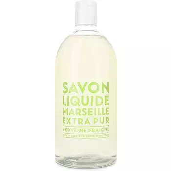 Жидкое мыло «Свежая вербена», сменный блок 1 литр, нежное и освежающее, Compagnie De Provence