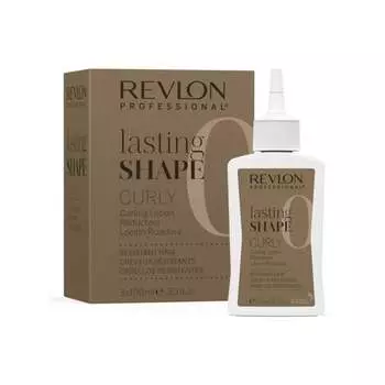 Жидкость для локонов для устойчивых волос, 3x100 мл Revlon Professional, Lasting Shape Curly Resistant Hair