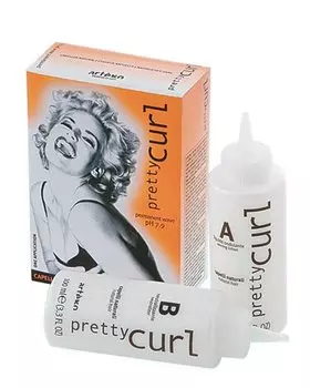 Жидкость для перманента pH 7,6 натуральные волосы ARTEGO 2100 мл PRETTY CURL, Inna marka