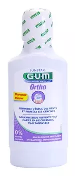 Жидкость для полоскания рта для людей, носящих брекеты G.U.M Ortho