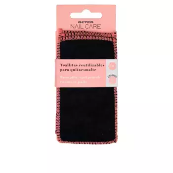 Жидкость для снятия лака Nail Care Toallitas Reutilizables Quitaesmaltes Beter, 3 шт