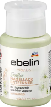 Жидкость для снятия лака нежная 125 мл. ebelin