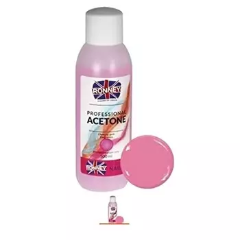 Жидкость для снятия лака с ароматом жевательной резинки 500мл, Ronney