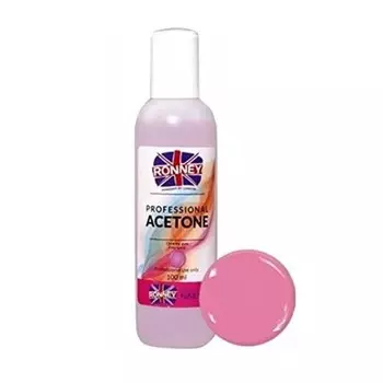 Жидкость для снятия лака с ароматом жевательной резинки 100мл Ronney