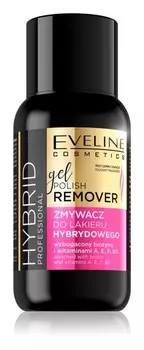 Жидкость для снятия лака с витаминами А и Е Eveline Cosmetics Hybrid Professional