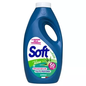 Жидкость для стиральной машины 2250 мл с 50 алоэ вера Soft