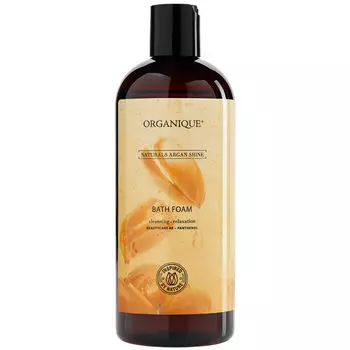 Жидкость для ванны для кожи, требующей питания и увлажнения, 400 мл Organique Naturals argan-shine