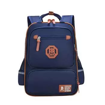 Zhiduobao Рюкзак унисекс, Сапфировый синий [подходит для 3-6 классов]