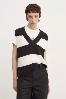 Жилет Abercrombie & Fitch, бежевый