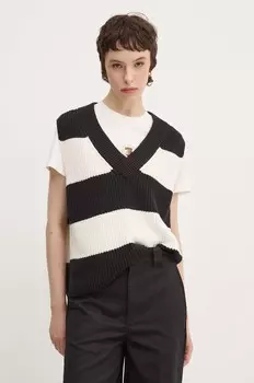 Жилет Abercrombie & Fitch, бежевый