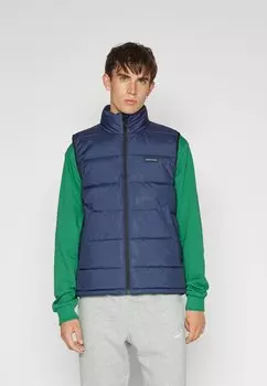 Жилет Abercrombie & Fitch ПУФФЕР, цвет sky captain