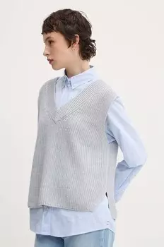 Жилет Abercrombie & Fitch, синий