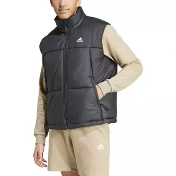 Жилет adidas 3 Stripes Puffy, черный