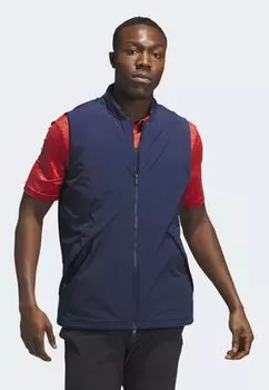 Жилет adidas Golf ULTIMATE365 TOUR FROSTGUARD ПОЛНАЯ МОЛНИЯ, темно-синий