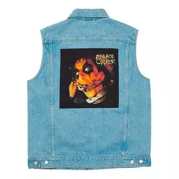 Жилет alice cooper denim vest 'blue' Palace, синий
