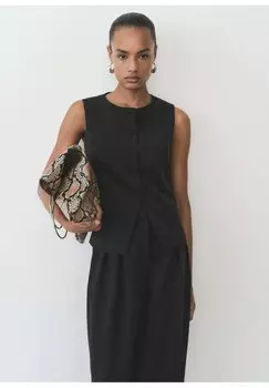 Жилет AMALFI Mango, черный